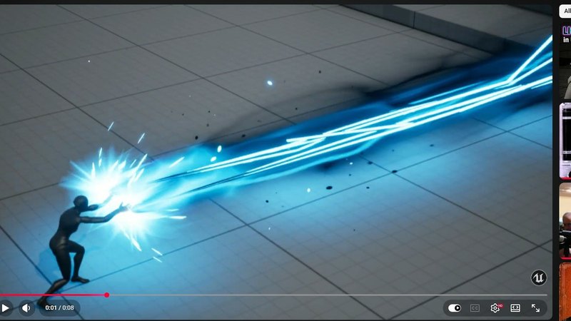 Elemental Sandbox lightning cast